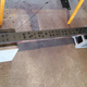 Also pictured: Edge of upper core support thing, cracked and spalling floor